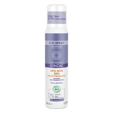 Jonzac High Tolerance Deodorante 24h Care Bio Spray 100ml