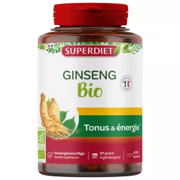 Superdiet Ginseng Panax Tonus 200 mg Cápsulas x 150