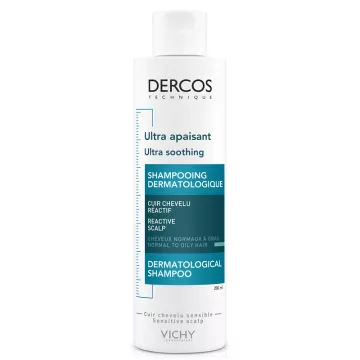 Dercos Shampoo ultra-suave 200ml cabelos oleosos