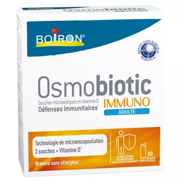 Boiron Osmobióticos Immuno Adulto 30 bastões orodispersíveis