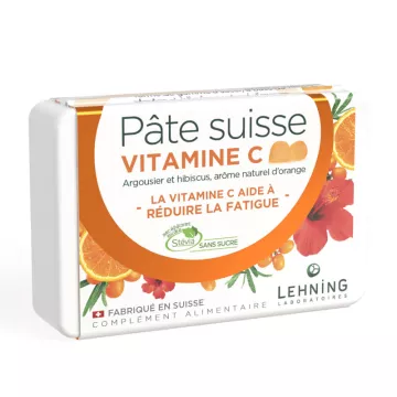 Lehning Swiss Paste Vitamin C 40 жевательная резинка