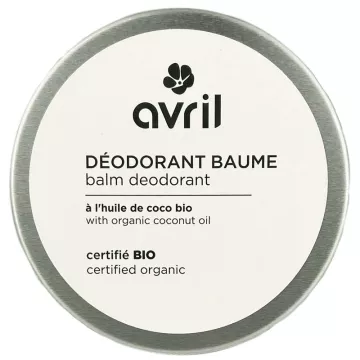 Avril Organic Deodorant Balm with Coconut Oil 75g