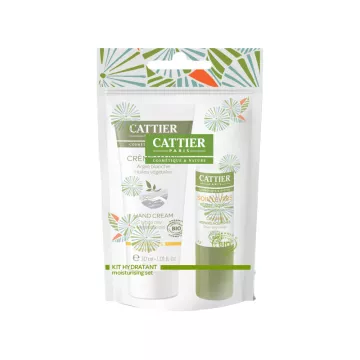 Cattier Kit Winter Nourishing Hand Cream 30ml + Ultra Nourishing Lip Care 4g