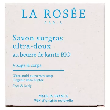 La-Rosée Sapone ultra delicato al burro di karité 100 g