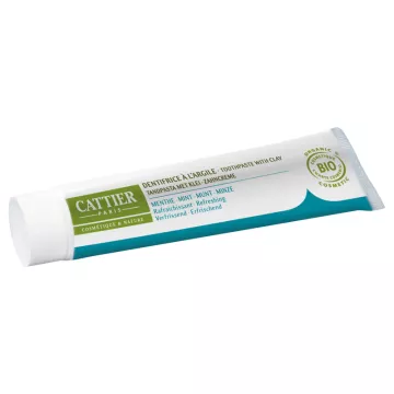 Dentargile Mint Refreshing Organic Toothpaste with Cattier Clay