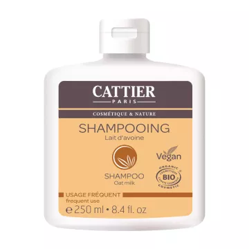 Cattier Organic Oat Milk Shampoo Frequent Use 250ml