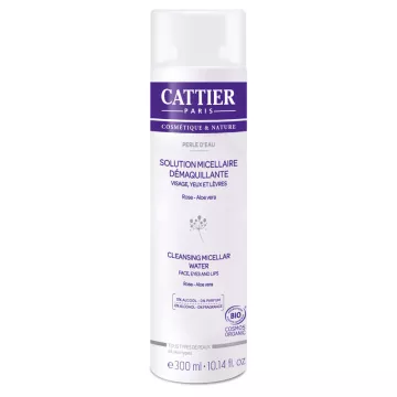 Solución micelar de agua perla Cattier 300 ml