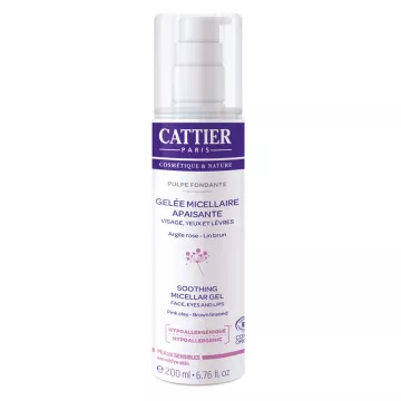 Cattier Pulpe Fondante Gelée Micellaire Apaisante 200 ml