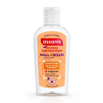 Assanis gel hydroalcoolique Haloween Citrouille 80 ml