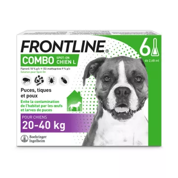 Frontline Combo Hunde L 20-40 kg Pipetten