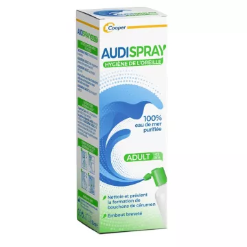 AUDISPRAY Adulte Hygiène de l'oreille Spray 50ML