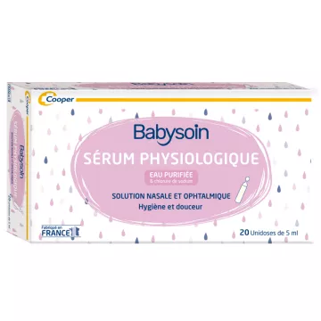 BABYSOIN Physiological Saline 18 Unidose 5ml
