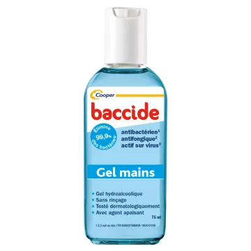 BACCIDE Hydroalcoholic gel Hands without rinsing