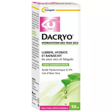 DACRYO Hydratation des yeux secs 10ml