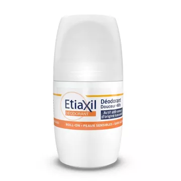 ETIAXIL Desodorante suave 48H Sin sales de Alumunium Ball 50ml