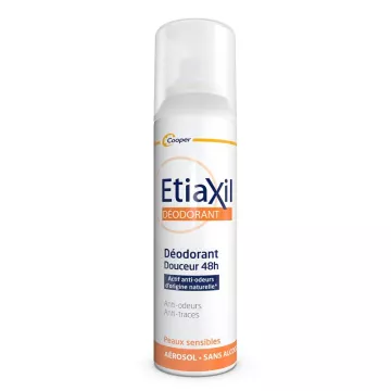 ETIAXIL Deodorante 48H Senza Sali di alluminio Aerosol 50ml
