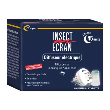 Insect Ecran Anti Moustiques Diffuseur Électrique