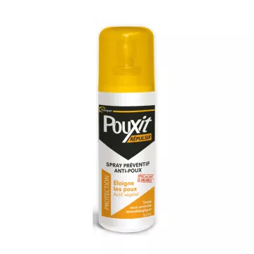 Pouxit Répulsif Spray Préventif Anti Poux 75 ml