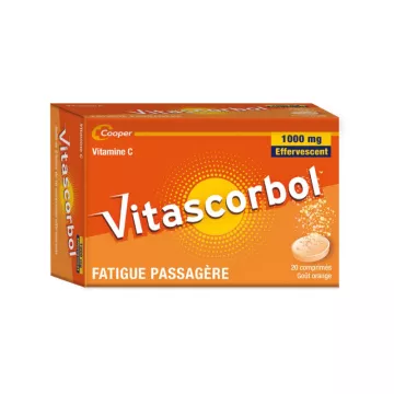 VITASCORBOL 1G 20 EFFERVESCENT TABLETS