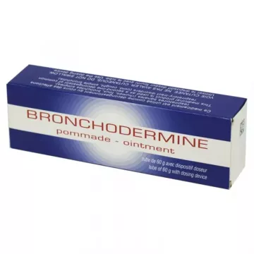 Bronchodermine Pommade troubles respiratoires 60g