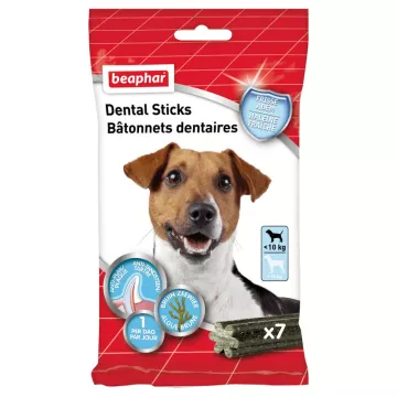 Стоматологические палочки для маленьких собак Beaphar 10 кг 7 шт.