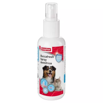 Beaphar Buccafresh em spray de creme dental para cães e gatos 150ml