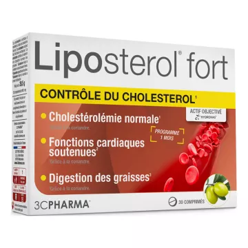 3c Pharma Liposterol Fort 30 Comprimés