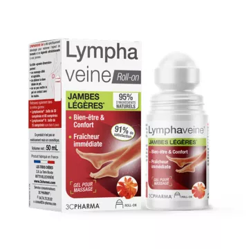 3c Pharma Lymphhavein Roll On 50ml