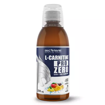 ERIC FAVRE L-Carnitine Pro Zéro Pure 500ml Saveur tropical