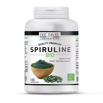 Eric Favre Spirulina vegana biologica 100 compresse