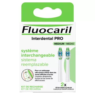 Fluocaril Testina sostituibile x2