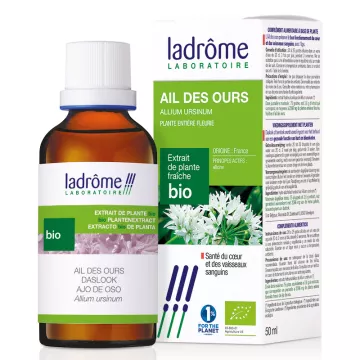 Ladrôme Organic Wild Garlic Fresh Plant Extracts 50ml