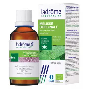 Ladrôme Estratti di piante fresche biologiche Melissa 50ml