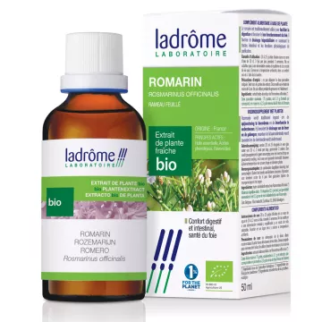 Ladrôme Biologische Rozemarijn Verse Plantenextracten 50ml