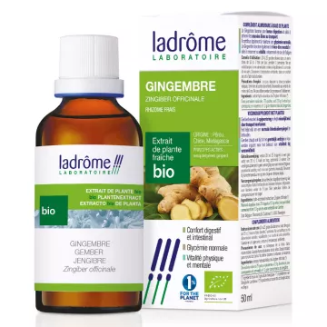 Ladrôme Fresh Plant Extracts Органический имбирь 50мл