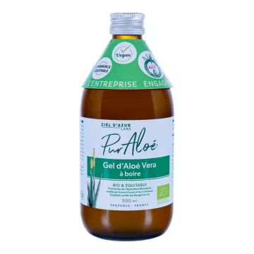 Pur'Aloe aloe vera gel to drink 500ml or 1 liter