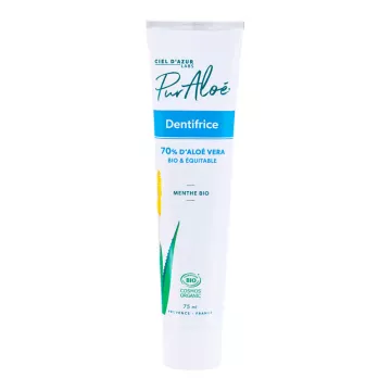 Pur'Aloe dentifrice aloe vera 70% 75ml