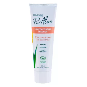 Pur'Aloe intense face cream aloe vera 63% 50ml