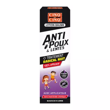 Cinq-sur-Cinq lotion poux + lentes sans insecticide 100 ml