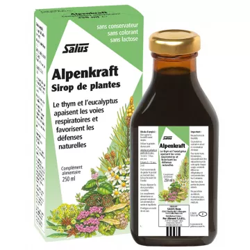 Salus Alpenkraft Sirop voies respiratoires 250ml