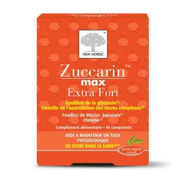 ZUCCARIN Mulberry Extra Strength Blood Glucose NEW-Nordic Vitalco Tablets