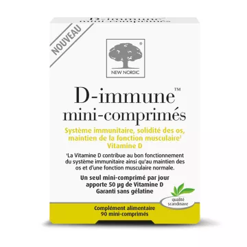 Vitalco D-Immune 50 Ug 90 Comprimés