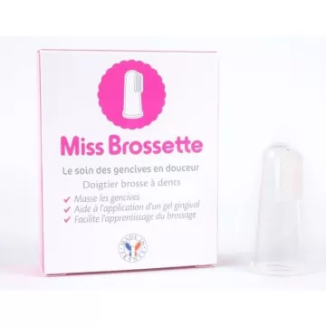 Cepillo de dientes Miss Brossette Fingerbrush
