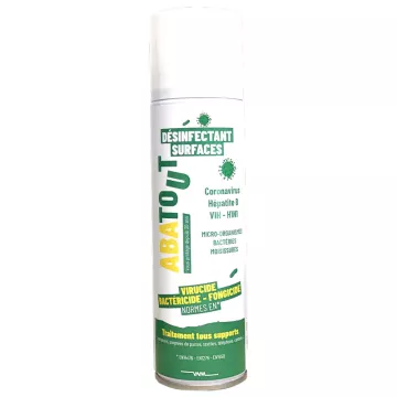 Abatout Spray Désinfectant de Surfaces 250ml