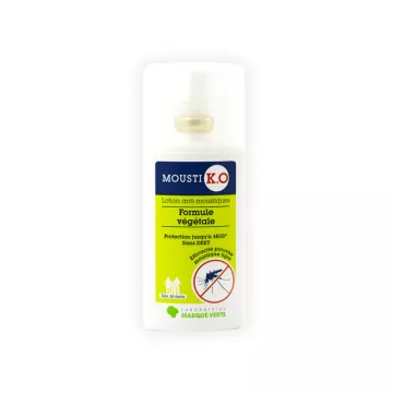 MOUSTI KO Mückenschutzlotion pflanzliche Formel 75ml