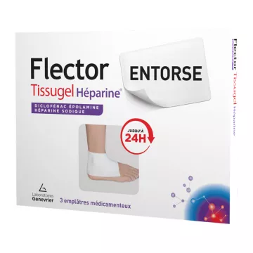 FLECTOR Tissugel HEPARIN plaster DRUG