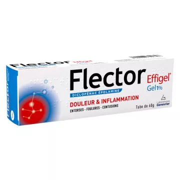 Flector EFFIGEL 1 CENT DICLOFENAC epolamine GEL TUBE 60G