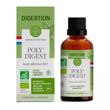 Jardins d'occitanie Poly Digest ERF Bio 50 ml