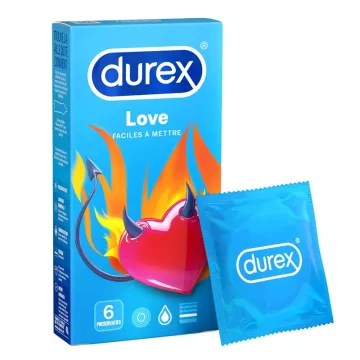 DUREX PRESERVATIVES LIEBE 6 PRESERVATIVES