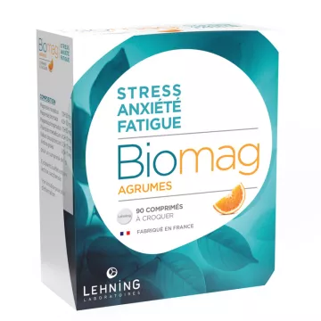 BIOMAG Citrus Stress Anxiety Fatigue Homeopathy LEHNING